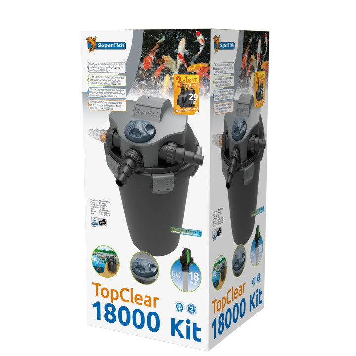 SUPERFISH TOPCLEAR KIT 18000
