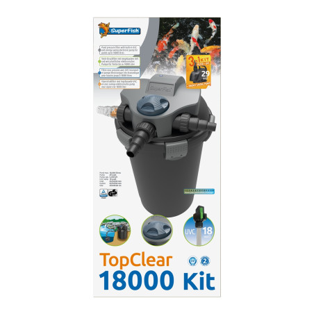 SUPERFISH TOPCLEAR KIT 18000