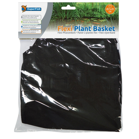 SUPERFISH FLEXI PLANT BASKET Ø25x20CM