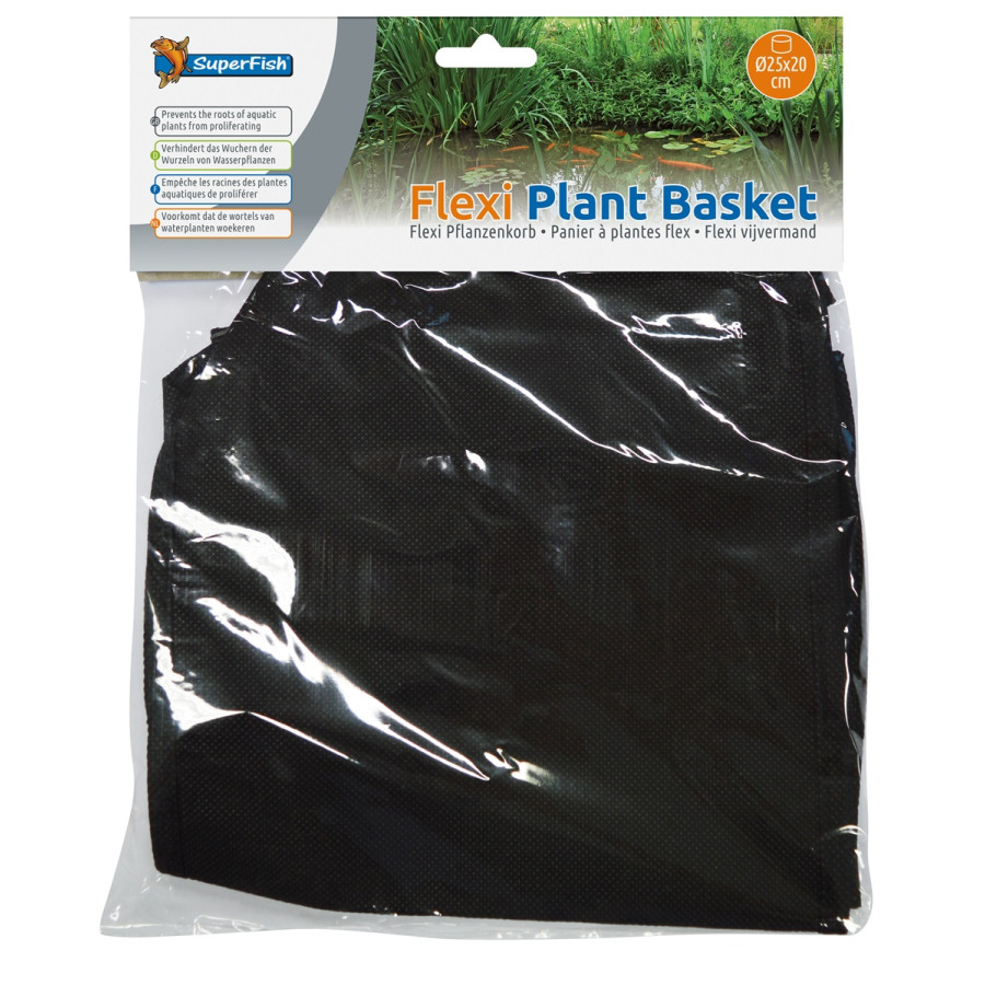 SUPERFISH FLEXI PLANT BASKET Ø25x20CM