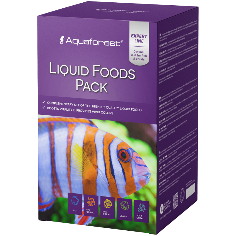 AquaForest Liquid Foods Pack 4x250 ml