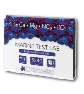 COLOMBO MARINE TEST LAB (KH-CA-MG-NO3-PO4)