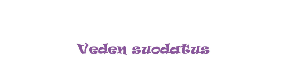 veden suodatus roller mat suodatinsukka